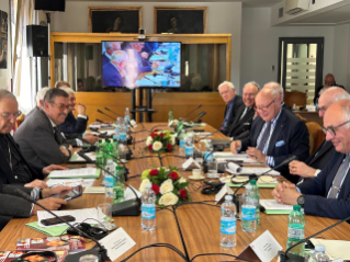The Order is strengthening its action in response to the tragic situation of the Christians in the Holy Land